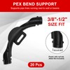 20 Pcs 3/8" - 1/2" Pex 90 Degree Elbow Plastic