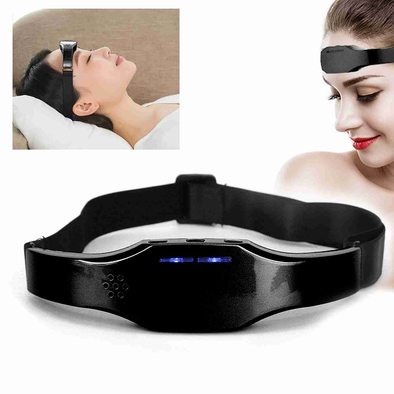 Wireless Intelligent Migraine Pressure Relief Sleep Insomnia Head Therapy Massage
