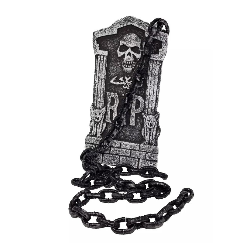 Skull and Bone 2m/6ft Chain Fake Rusty Chains - Halloween