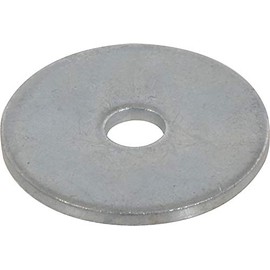 The Hillman Group 290039 Zinc Fender Washers, 3/8" x 2", 100 Pieces