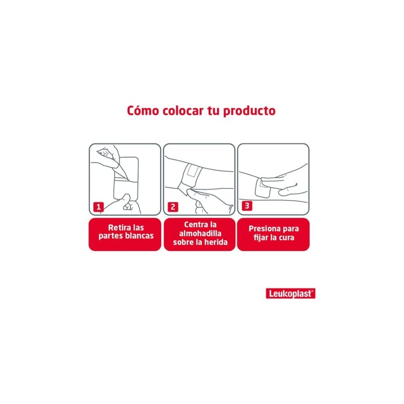 Curitas Redondas Leukoplast C/100 Pzas