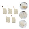 BIUDECO Set of 5 Soap Net Bags Exfoliating Mesh Reusable