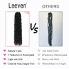 Leeven 7 Packs Faux Locs With Curly Ends 18 Inch