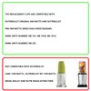 DRERIO 32 OZ Cup Compatible for Nutribullet, Transparent Cups, Cups,