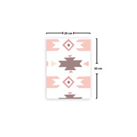 Le Jardin du Lin Printed Cotton Bags with Drawstring, Shopping Bag, Fabric Bag, Fabric Bag, Vegetable Bag, Reusable, Environmentally Friendly, Multipurpose, Foldable, Size: 20 x 30 cm