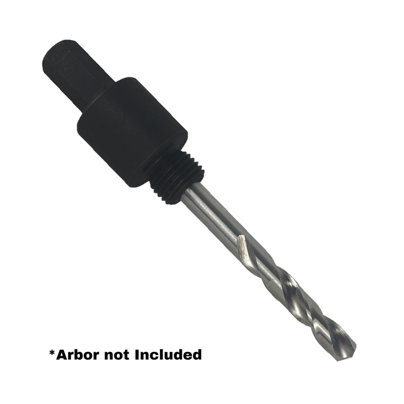 Saxton HSS Hole Saw Cutter Arbor Pilot Drill Bits 6.35mm