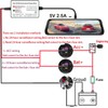 GUUZI Mini Dash Cam Hardwire Kit for Dash Camera, Car