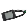 Electric Bike LCD Display Meter Waterproof 5pin Connector Bike Conversion