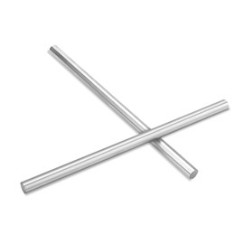 Linear Shaft 8 mm, Pack of 2 8 mm x 350 mm Linear Guide Horizontal Precision Shaft Linear Bearing Round Rod