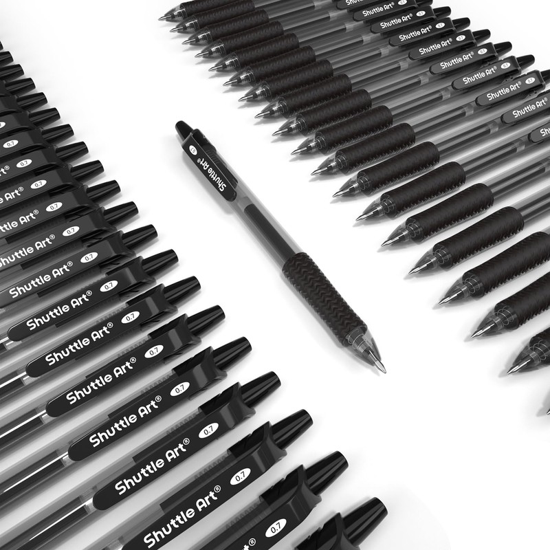 Shuttle Art Gel Ballpoint Pens, Gel Pens, Gel Ink, Clickable,