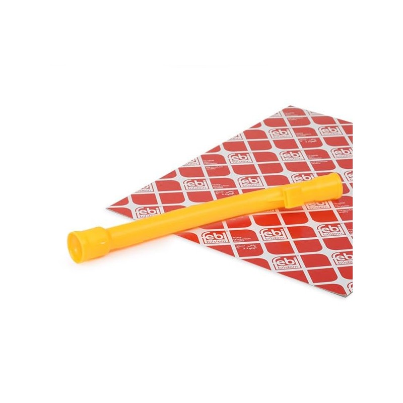 febi bilstein Oil Dipstick Guide Funnel Orange Yellow 19756