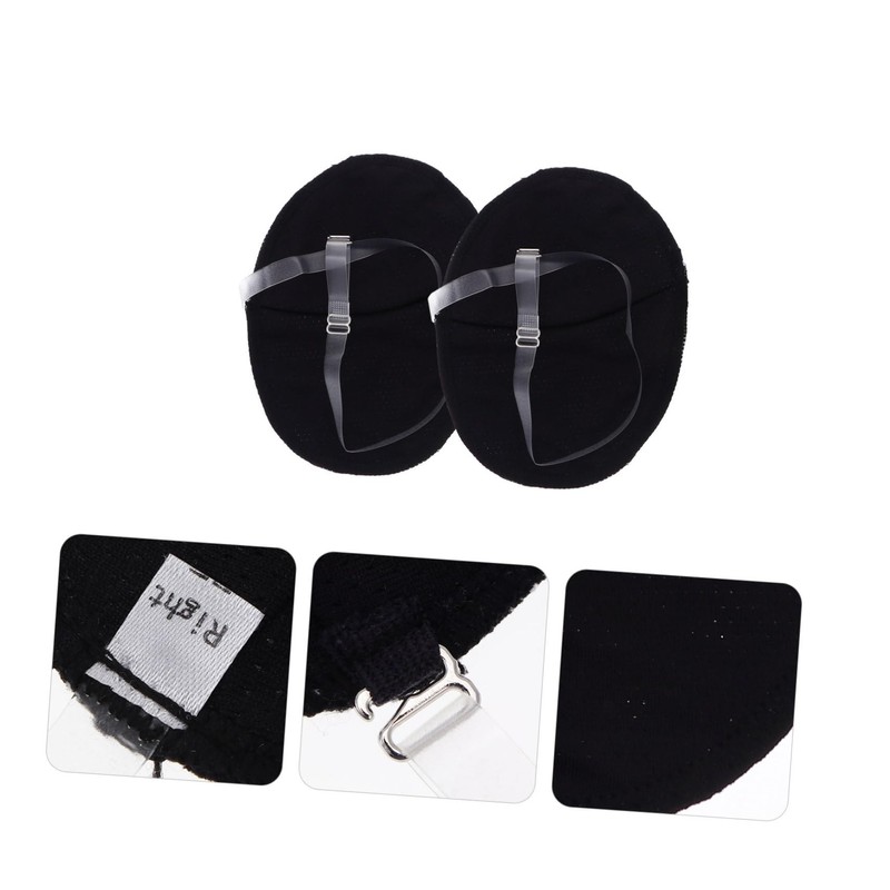 Mobestech 2 Pairs Absorbent Armpit Pads for Women Tips Armpit