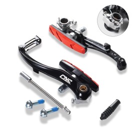 CNCLOL Bike V Brake, Bicycle V Brake for Front/Rear, 1 Pairs V Brake Caliper For Road Bike/Mountain Bike.