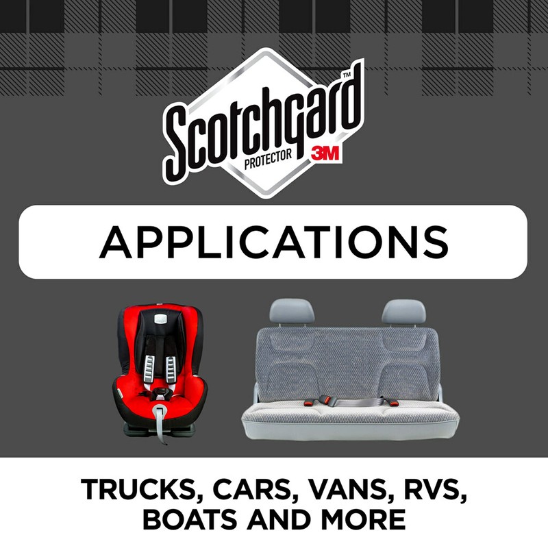 Scotchgard 4104D Auto Fabric & Carpet Protector, 1 Can, 10