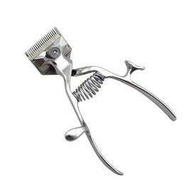 Hair Clipper, Hair Pusher, Traditional Manual Hair Clipper, Silent Design, Hairdressing Tool for Elderly