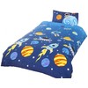 Rapport Home Kids Rockets Stars and Space Blue Childrens 2