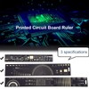 DAOKAI 3PCS PCB Ruler 3Sizes 15/20/25cm 5.9/7.8/9.8in Multifunctional Engineering Ruler