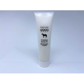Natural Origin 9999 Natural Pure Horse Oil 9999 Premium All-in-One Cream Black, 5.6 oz (160 g) (Black)