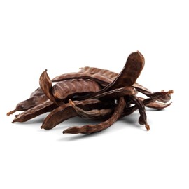 Ciokarrua Farina di Carrube senza glutine italiana 100% - 200gr - Farina integrale di polpa di carruba siciliana, senza semi di carrube. Farina proteica senza carboidrati a basso indice glicemico.