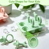 Baby Popsicle Molds Silicone 6-Cavity Ice Pop Mold for Toddlers