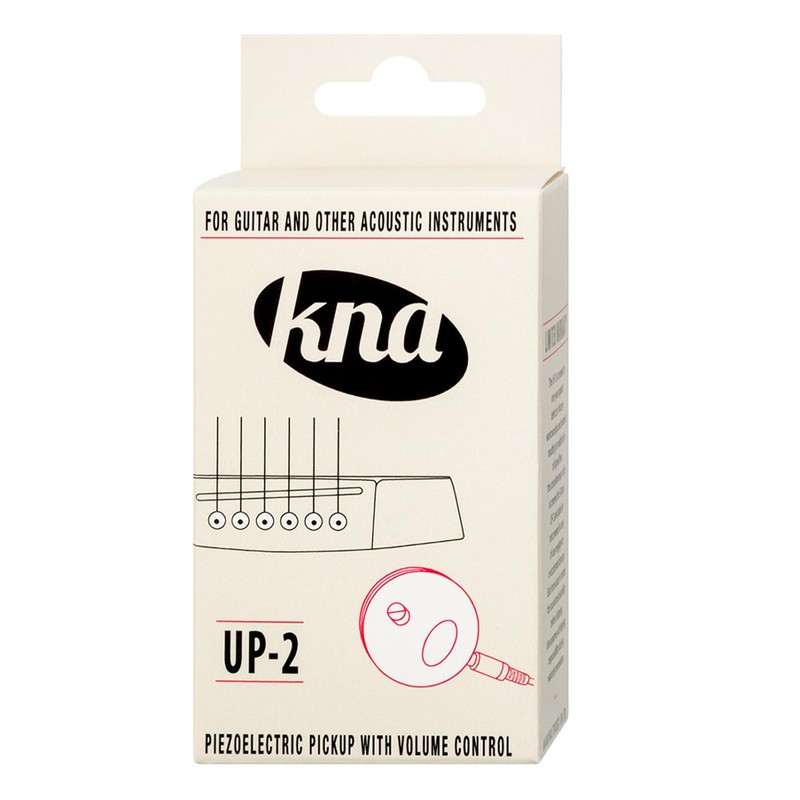 KNA UP-2 Universal Stick-On Piezo Pickup – Natural Acoustic Tone