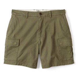 Huckberry Flint and Tinder 365 Cargo Short - 7" Inseam Mens Shorts, Military Olive, 34 Waist