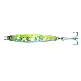 Yo-zuri Blanka Metal Jigs: 0.2 oz (7 g), 0.4 oz (12 g), 0.6 oz (18 g), 1.0 oz (28 g), 1.4 oz (40 g), 2.1 oz (60 g), 2.8 oz (80 g), 3.5 oz (100 g), 4.4 oz (125 g), 5.3 oz (150 g), 7.1 oz (200 g).