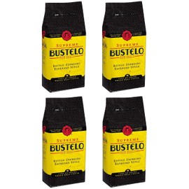 Supreme By Bustelo Whole Bean Espresso Style Coffee, 32 Ounces, 4 Count