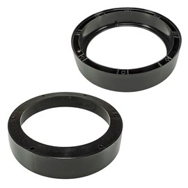 tomzz Audio 2857-019 Speaker Rings Adapter Brackets Compatible with VW Caddy Golf V Multivan T5 Front Door for 200 mm DIN Speaker
