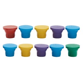 10 Pcs Bottle Top Waterers - Portable Dog Shower Outdoor - Bottle Cap Sprinkler - Bottle Shower Head for Road, Travel, Camping & Hiking, Plastic