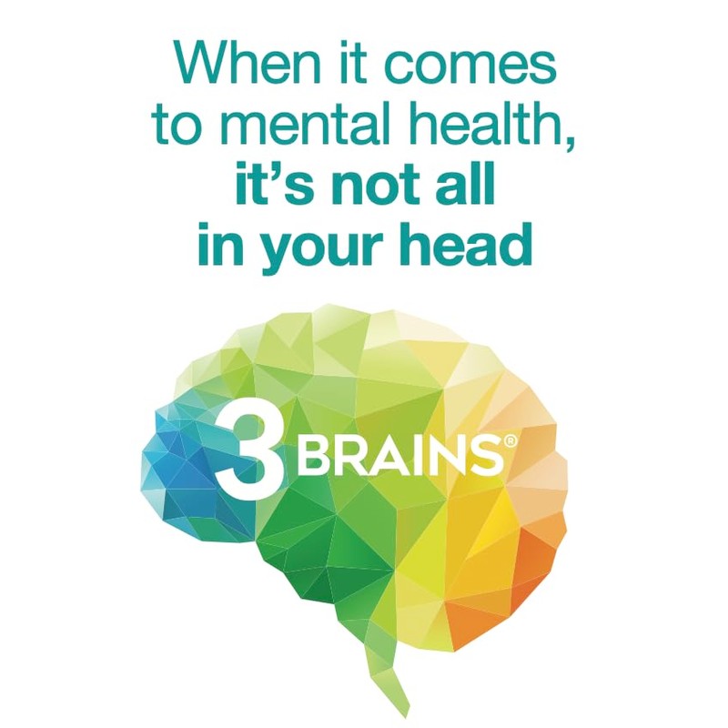 3 Brains 3 Brains Restful Sleep 90 Vegetarian Capsules, Helps