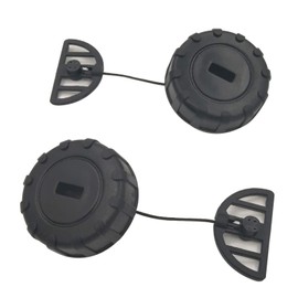 2 Pieces MS170 MS180 017 018 Fuel Cap and Oil Cap, Petrol Cap Replacement for Stihl Chainsaw