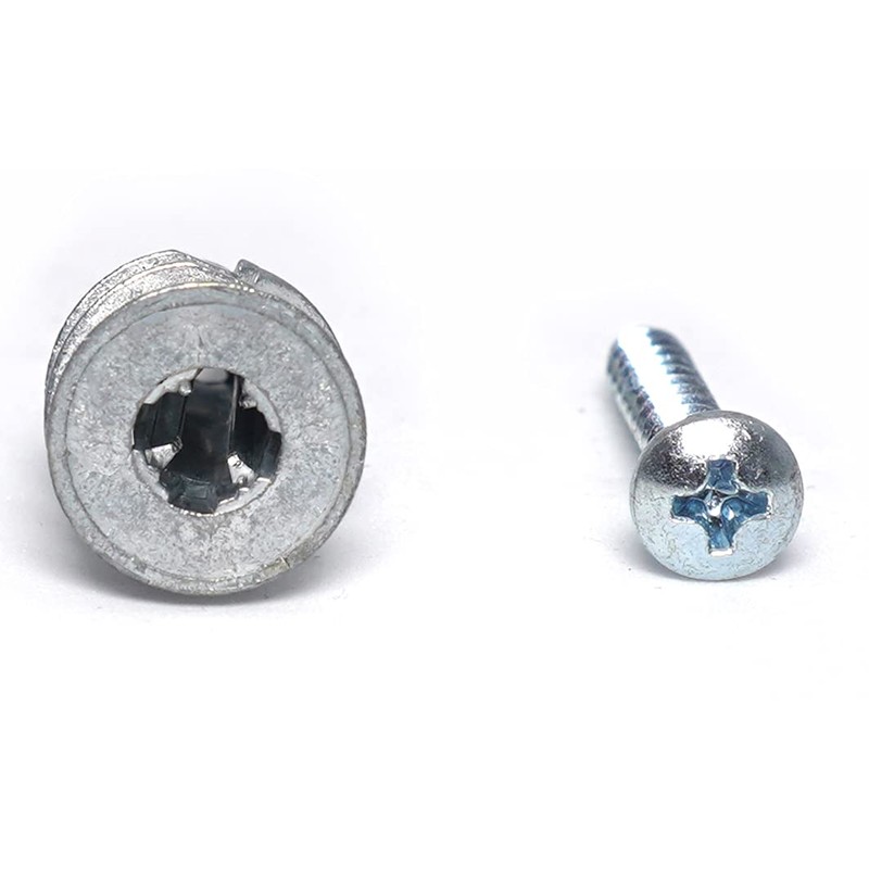 CONFAST Zinc Self-Drilling Drywall/Hollow-Wall Anchor Kit, 100 Pieces (50#8 Anchors+50