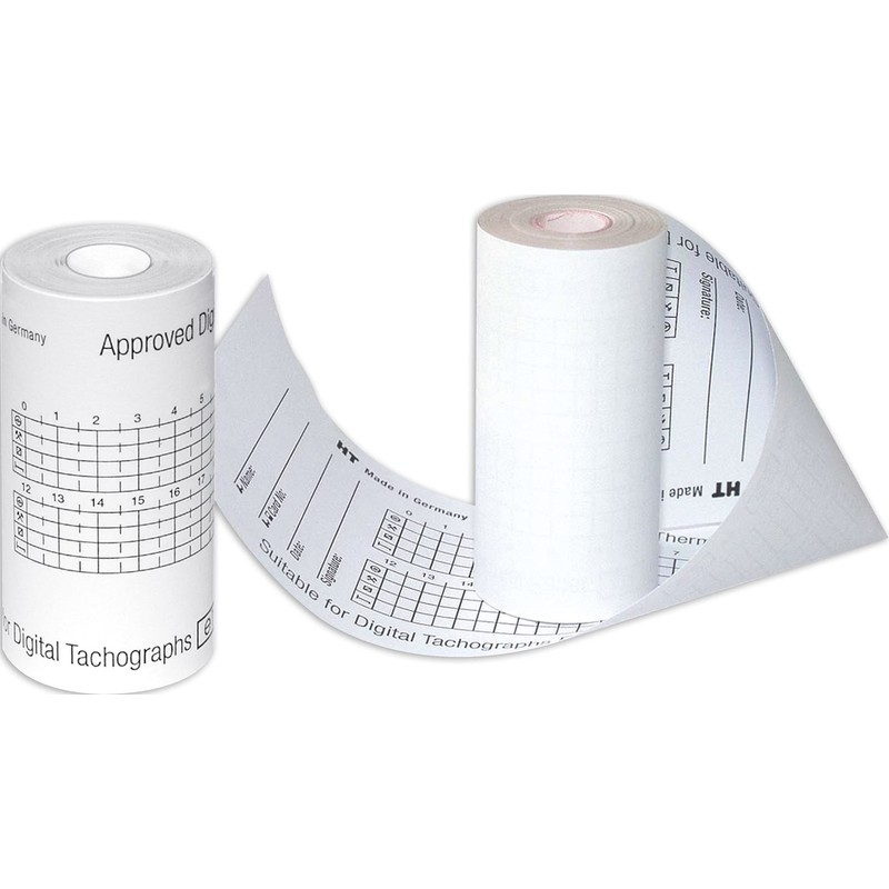 RNKVERLAG 3104 Original HAUG Thermal Paper Roll for Digital Tachographs