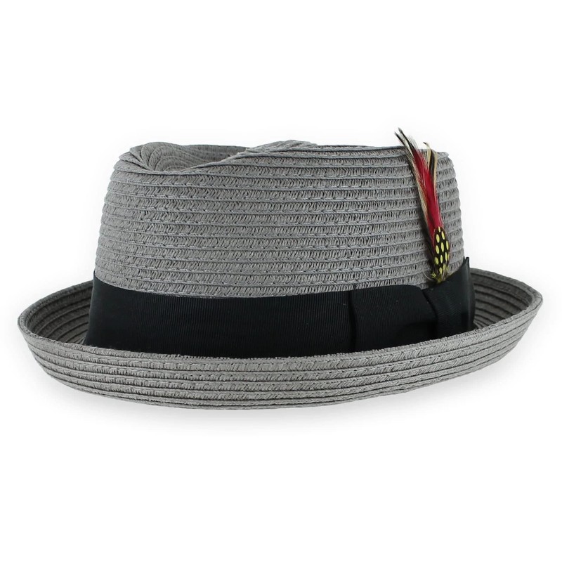 Hats in the Belfry Summer Straw Brad Jazz Natural, X-Large