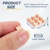 PATIKIL Copper Heatsink 7x7x2mm, 8 Pcs Heat Sink Cooler Radiator