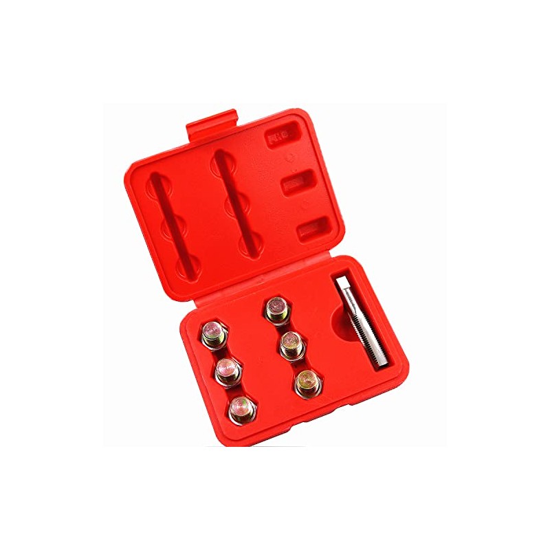 BestsQ M13 x 1.5mm Oil Drain Plug Tap Thread Repair