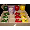 Velas aromáticas de manzana 12 uds – aroma manzana canela,