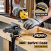 Dual-Purpose Combined Universal Vise 3.3" with 360° Swivel Base, Bench