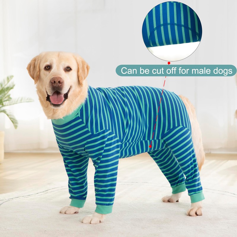 Yeapeeto Dog Onesie Surgery Recovery Suit for Large Medium Bodysuit