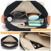 Leaper Canvas Messenger Bag Crossbody Purse Set for Girls Floral