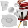 KitchenAid Mixer Attachments Flour Funnel & Splash Guard, Mess-Free Flour