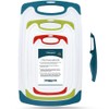 Cutting Boards for Kitchen, Plastic Chopping Board Set of 4