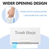 STWWO Large Trash Bag Holder Dispenser, Metal Garbage Bag Dispenser