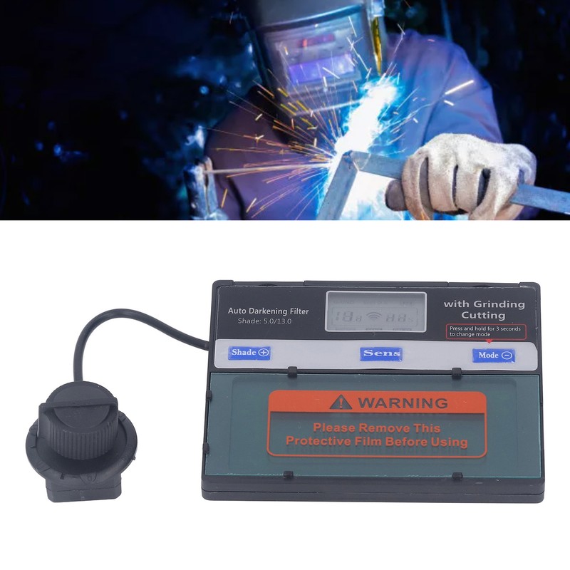 Auto Darkening Welding Lens Stepless Dimming Large Vision Sensitive Welding