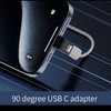 3 Pack Usb C 90 Degree Adapter [80Gbps Data Transfer,8K@240Hz