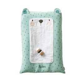 Vertbaudet Cover for Changing Mat Bear Green 72 x 49 cm