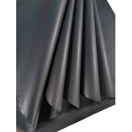 Black Tissue Paper Sheets for Wrapping 60 Large Sheets, Acid Free Art Paper, Perfect for Gift Wrap, Storage, Packing, Art & Craft Bulk Pack Archiving Shredding 70 x 50cm Sheet Size
