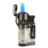Jetline Diego Triple Torch Cigar Lighter - Gunmetal - with