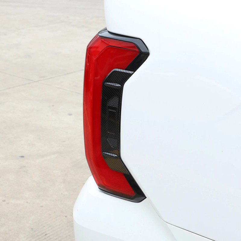 e-power-auto-Trim Carbon ABS Rear Tail Light Side Lamp Cover Trim